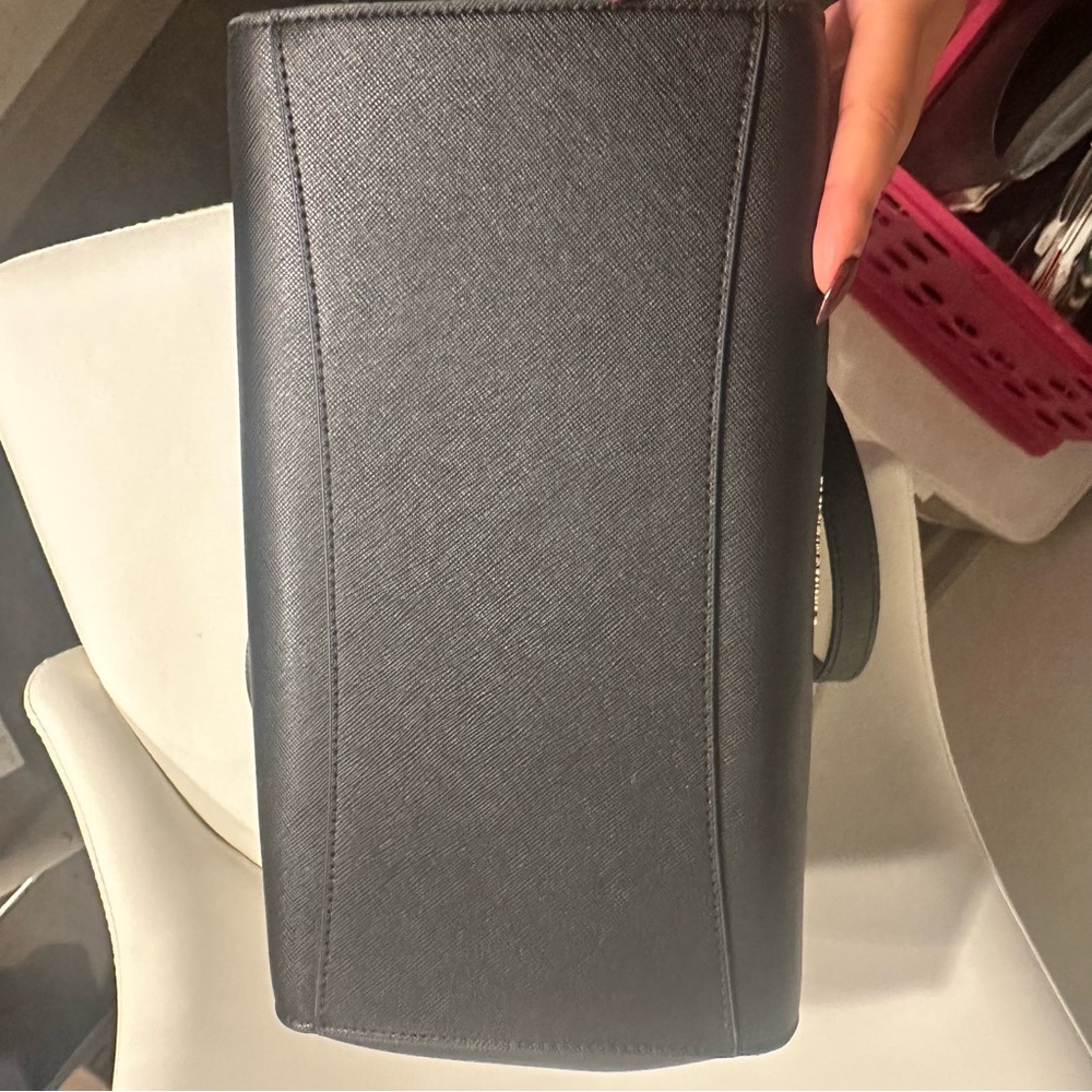 Kate Spade Black Saffiano Leather Tote Bag — Work, Laptop & Everyday Purse - Picture 7 of 11